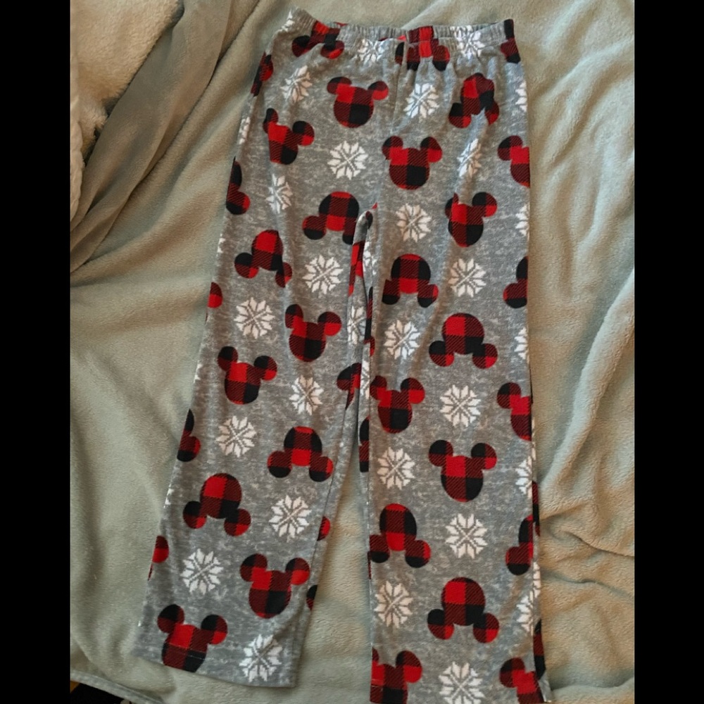 Disney Holiday pajama pants /size 10 kid.